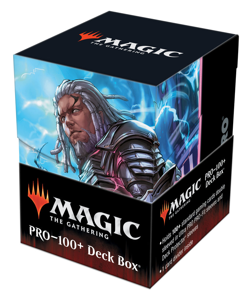 Ultra Pro - Kamigawa: Neon Dynasty Tezzeret PRO 100+ Deck Box