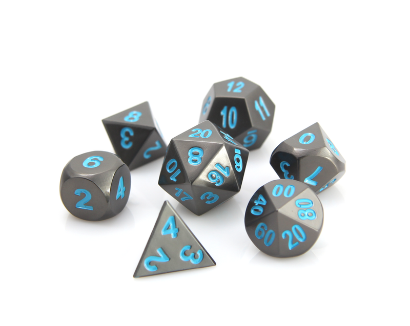 RPG Set - Gunmetal w/ Blue