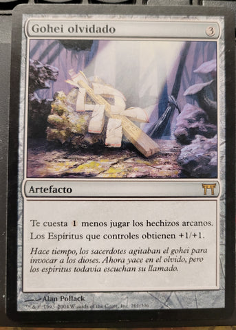 Long-Forgotten Gohei [Champions of Kamigawa] (Spanish)