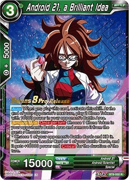 Android 21, a Brilliant Idea (Malicious Machinations) [BT8-055_PR]