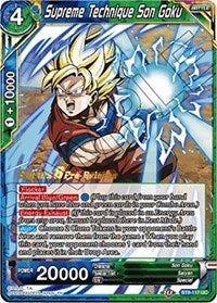 Supreme Technique Son Goku (Malicious Machinations) [BT8-117_PR]