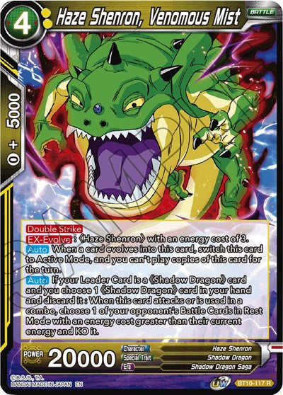 Haze Shenron, Venomous Mist [BT10-117]