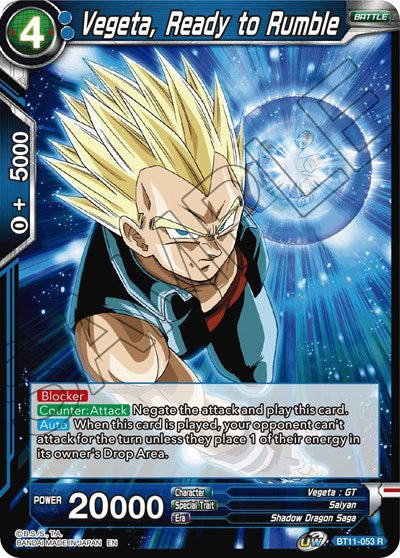 Vegeta, Ready to Rumble [BT11-053]