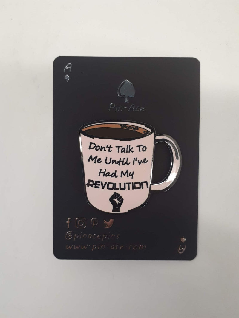 Enamel Pins: Revolution Mug