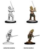 Pathfinder Battles Deep Cuts: Male Human Barbarian