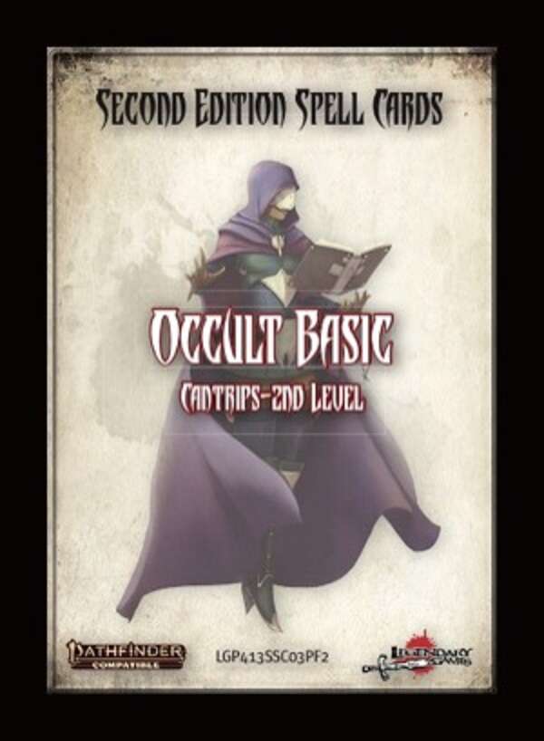 Pathfinder Spell Cards: Occult Basic (2E)