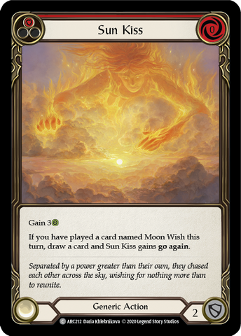Sun Kiss (Red) [ARC212] Unlimited Edition Rainbow Foil