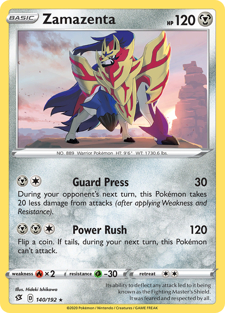 Zamazenta (140/192) [Sword & Shield: Rebel Clash]