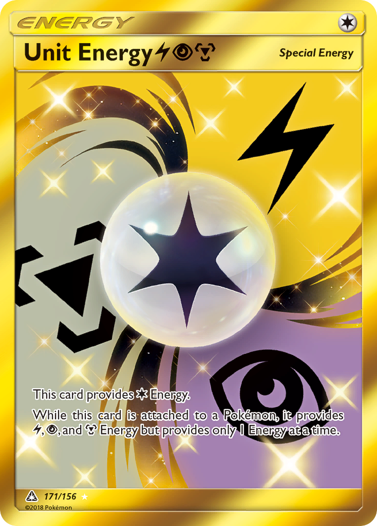 Unit Energy (171/156) (Lightning, Psychic, Metal) [Sun & Moon: Ultra Prism]