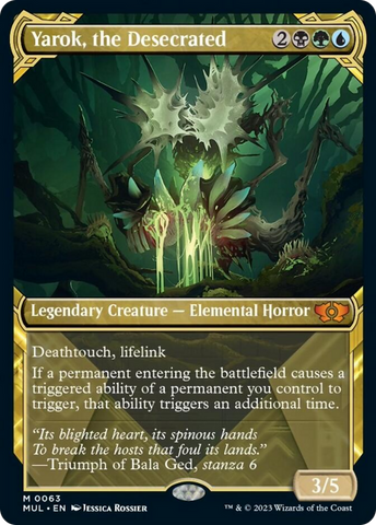 Yarok, the Desecrated [Multiverse Legends] (Serialized Foil 125/500)