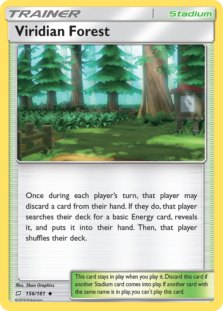 Viridian Forest (156/181) [Sun & Moon: Team Up]