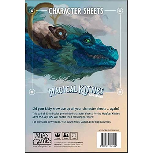 Magical Kitties Save the Day!: Character Sheets