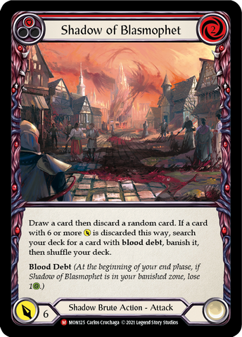 Shadow of Blasmophet [MON125] 1st Edition Normal