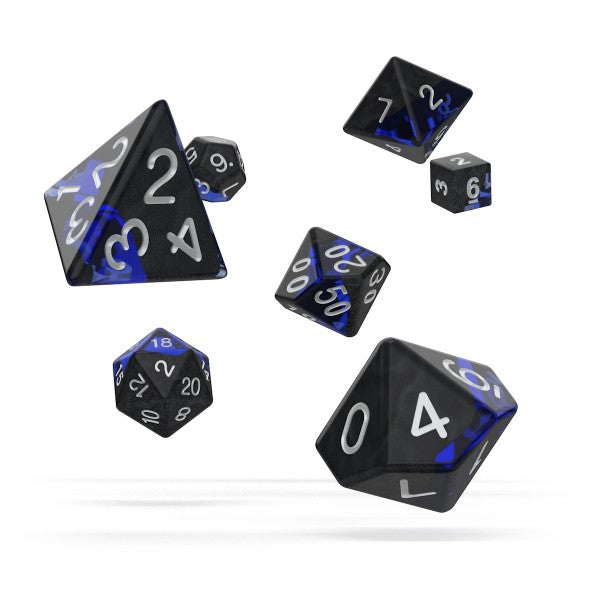 Oakie Doakie Dice - 7-Die RPG Set Enclave Sapphire