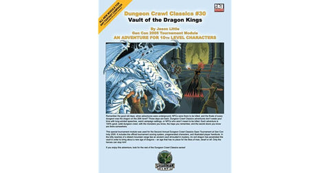 Dungeon Crawl Classics #30: Vault of the Dragon Kings