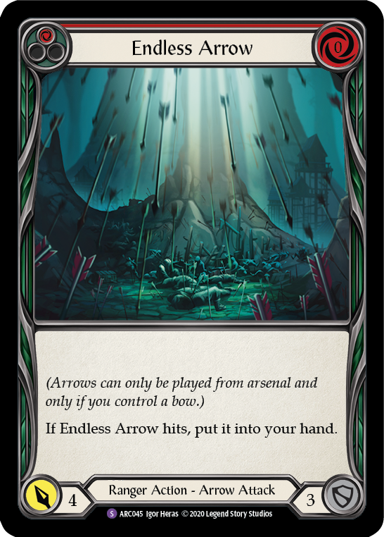 Endless Arrow [ARC045] Unlimited Edition Rainbow Foil