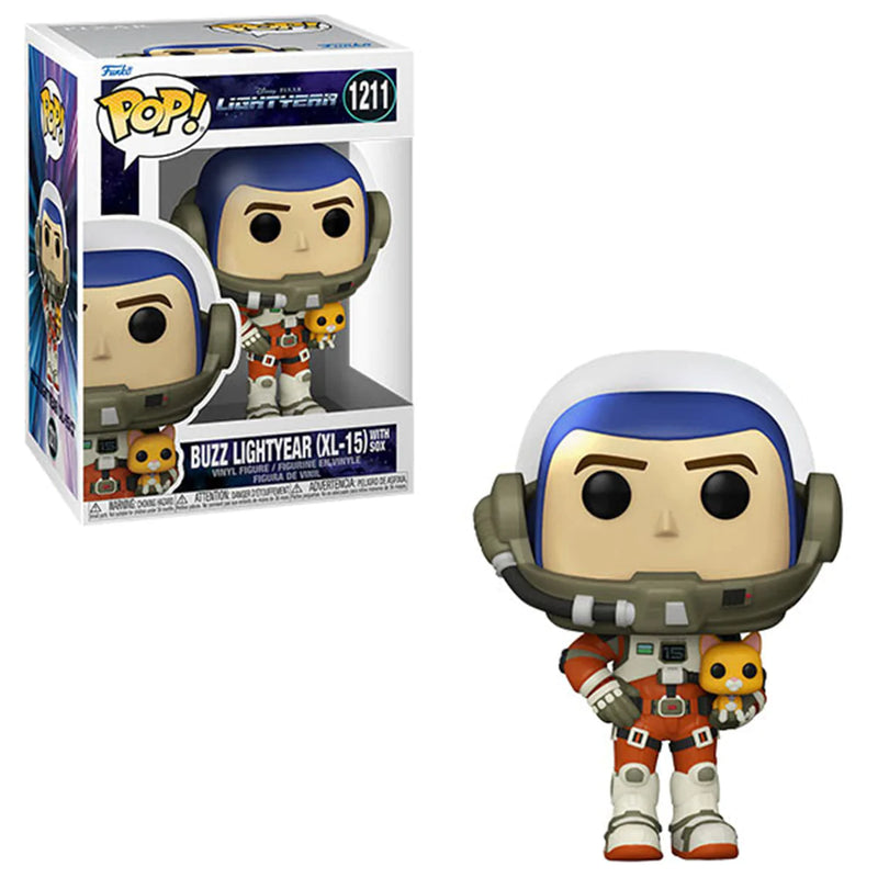 Pop! Movies: Lightyear - Buzz Lightyear (XL-15) with Sox