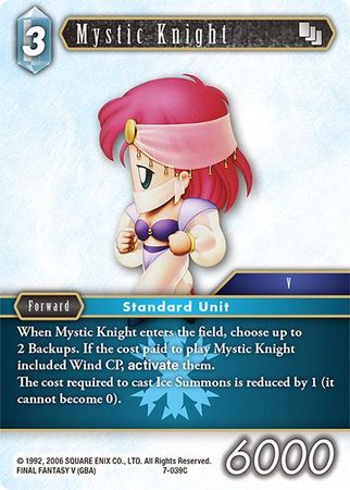 Mystic Knight - 7-039C