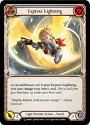 Express Lightning (Blue) (Rainbow Foil) [U-MON053-RF] Unlimited Rainbow Foil