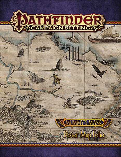 Pathfinder Campaign Setting: Mummy's Mask Poster Map Folio