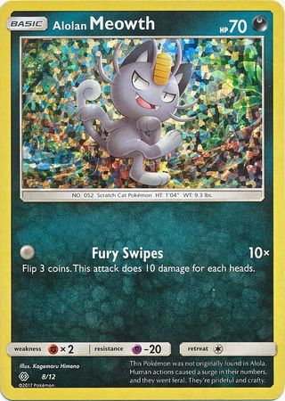 Alolan Meowth (8/12) [McDonald's Promos: 2017 Collection]