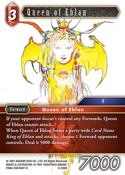 Queen of Eblan - 9-006H - Foil