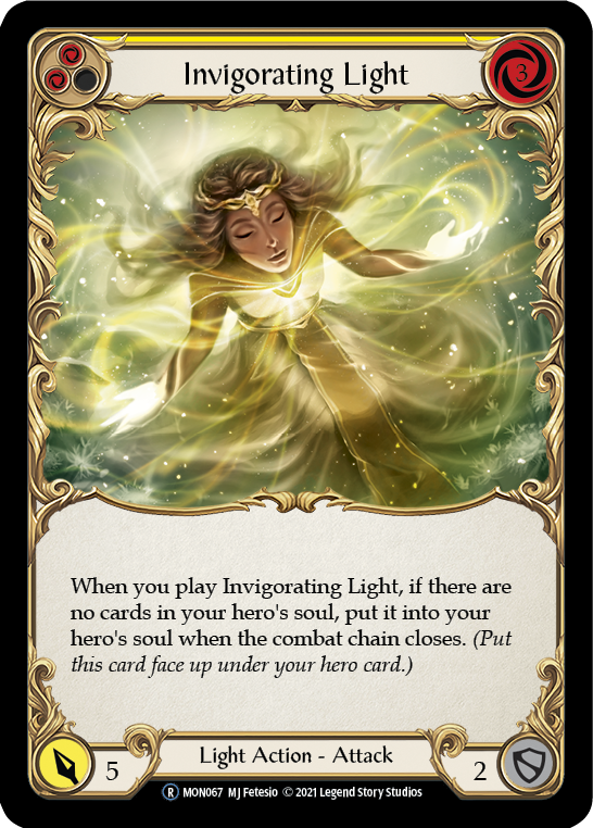 Invigorating Light (Yellow) [U-MON067] Unlimited Normal