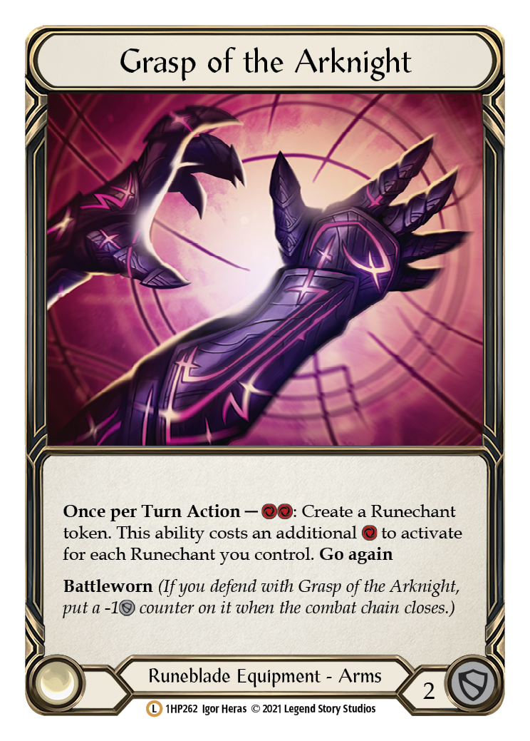 Grasp of the Arknight [1HP262]