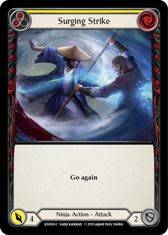 Surging Strike (Yellow) [KSU020-C] Normal