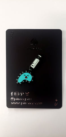 Enamel Pins: Vaccinated