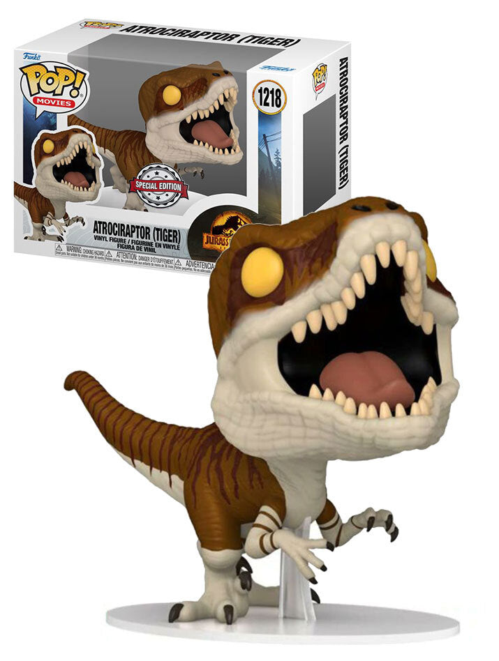 Pop! Movies: Jurassic World Dominion - Atrociraptor (Tiger)