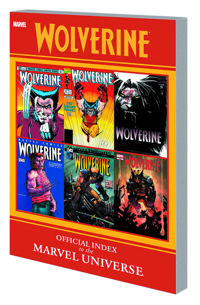 Wolverine Official Index to the Marvel Universe TP