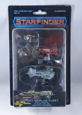 Starfinder Miniatures: Pact Worlds Fleet Set #1