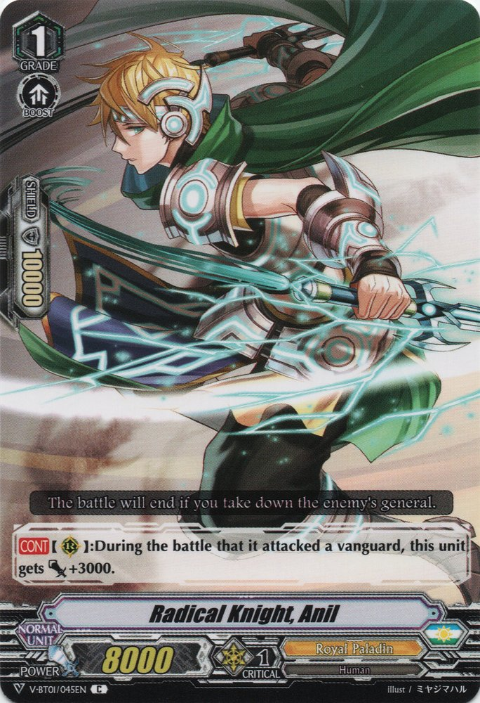 Radical Knight, Anil - V-BT01/045EN - C