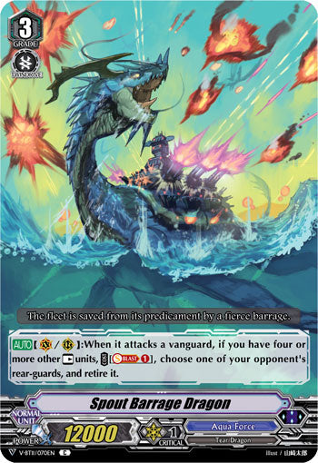 Spout Barrage Dragon - V-BT11/070EN - C