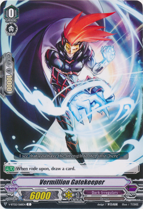 Vermillion Gatekeeper - V-BT02/068EN - C