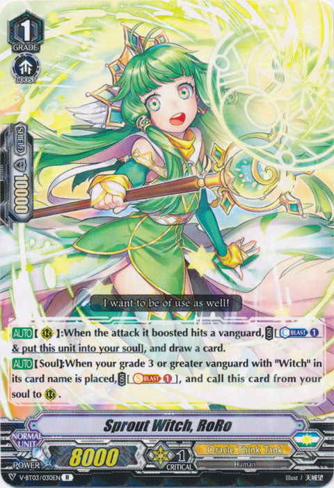 Sprout Witch, RoRo - V-BT03/030EN - R