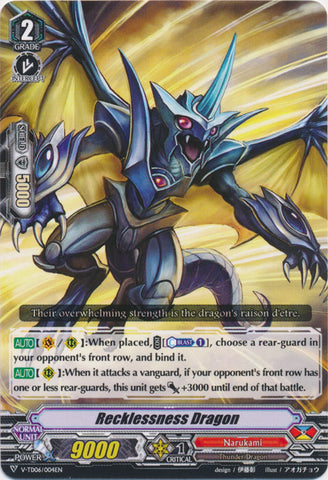 Recklessness Dragon - V-TD06/004 - TD
