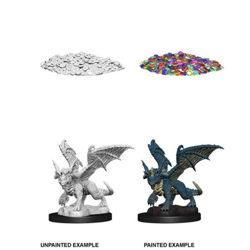 Nolzur's Marvelous Miniatures: Blue Dragon Wyrmling