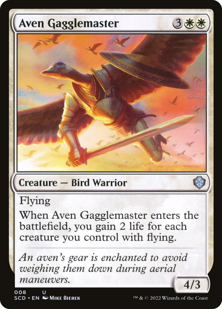 Aven Gagglemaster [Starter Commander Decks]