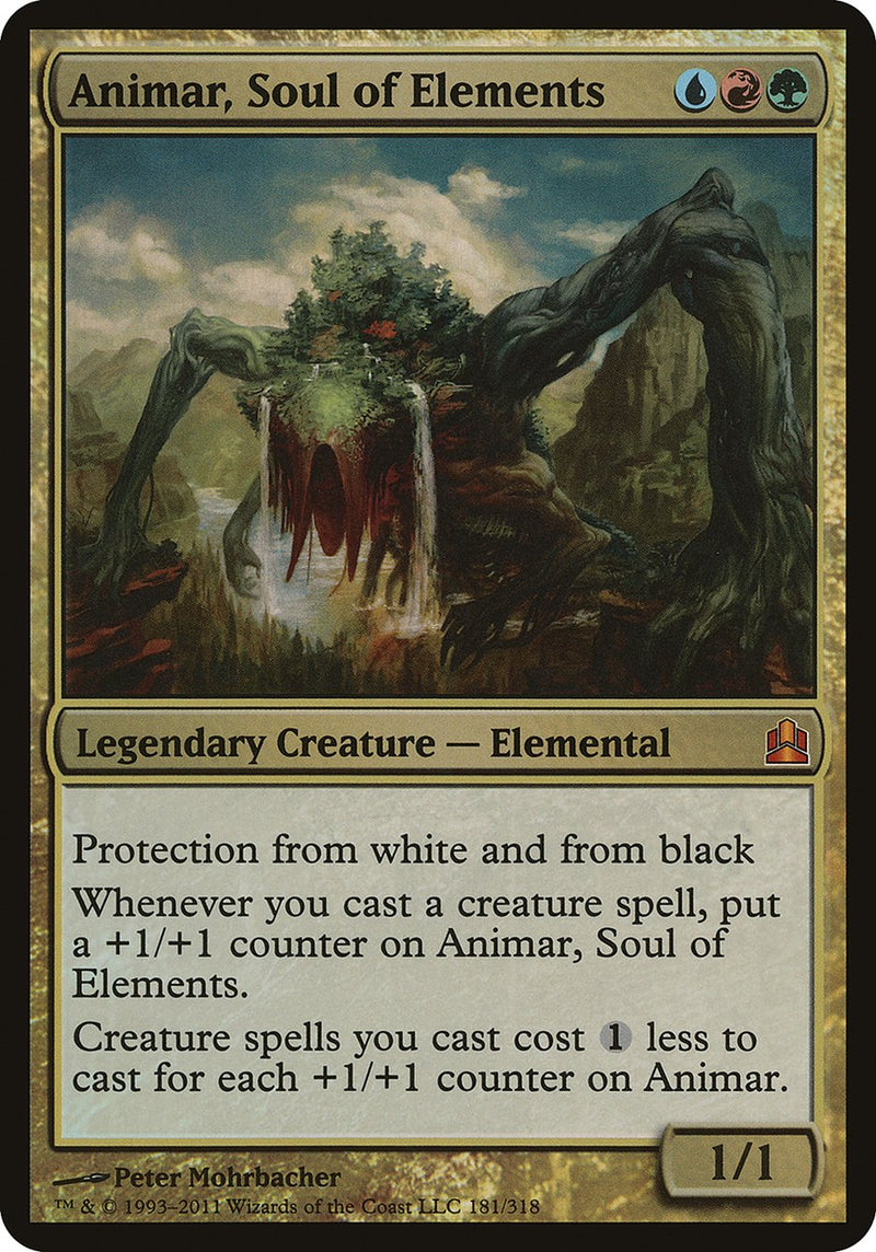 Animar, Soul of Elements (Oversized) [Commander 2011 Oversized]