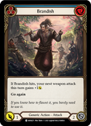 Brandish (Blue) (Rainbow Foil) [MON271-RF] 1st Edition Rainbow Foil