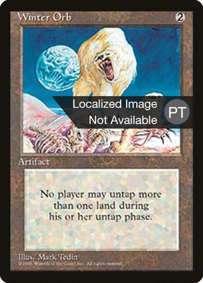 Winter Orb [Fourth Edition (Foreign Black Border)]