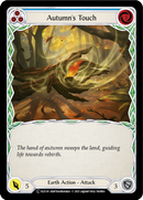 Autumn's Touch (Blue) [U-ELE130] Unlimited Rainbow Foil