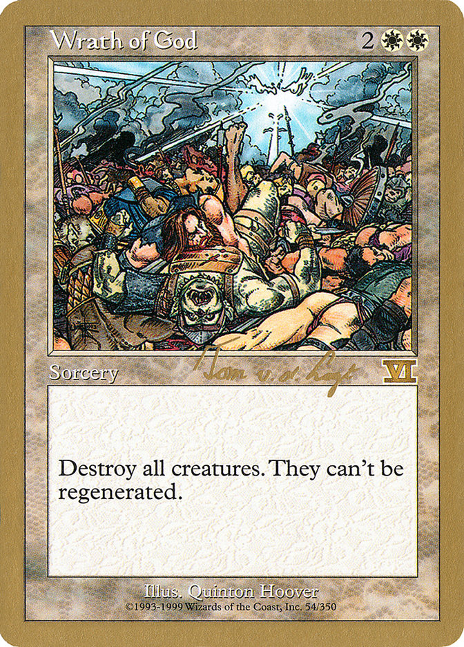 Wrath of God (Tom van de Logt) [World Championship Decks 2000]