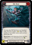 Rift Bind (Red) (Rainbow Foil) [MON174-RF] 1st Edition Rainbow Foil