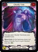 Ghostly Visit (Blue) (Rainbow Foil) [U-MON205-RF] Unlimited Rainbow Foil