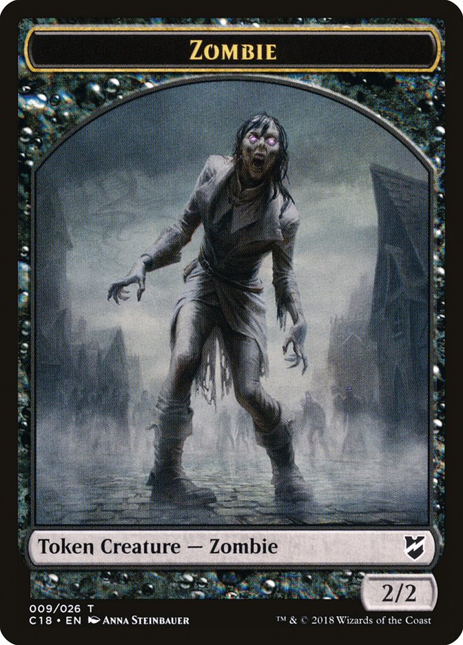 Zombie Token [Commander 2018 Tokens]