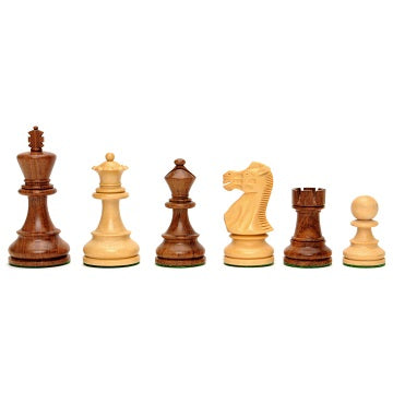 Chessmen: English Staunton Sheesam/Kari Chess Pieces