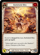 Battlefield Blitz (Red) (Rainbow Foil) [MON036-RF] 1st Edition Rainbow Foil